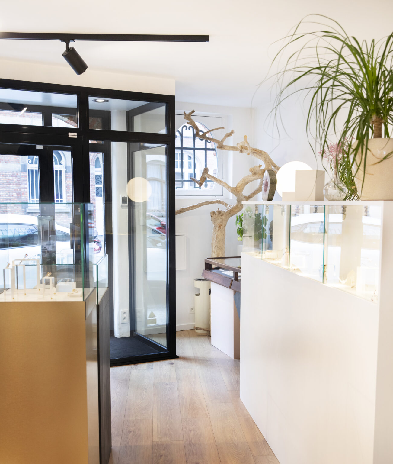 Photo de notre boutique Esquisse Jewels à Bruxelles.